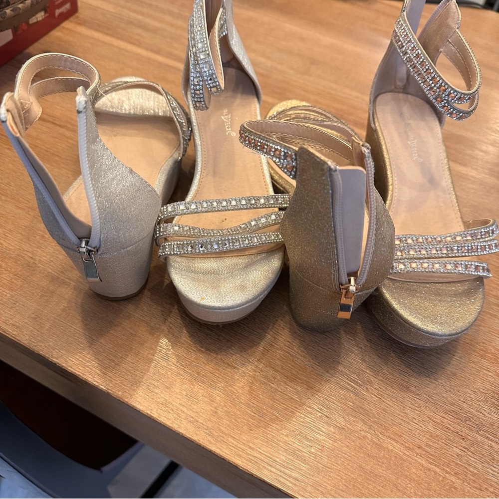 Two pairs of Nature Breeze Wedding Guest Shoes